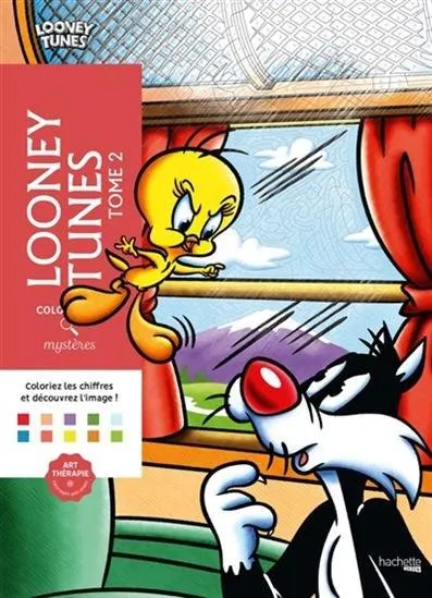 Coloriages mystères : looney tunes t.02