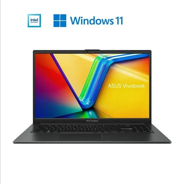 ASUS Vivobook Go 15 Ordinateur Portable, 15.6” Full HD, Intel® N100, 8GB DDR4, 256GB UFS Storage, E1504GA-WB01-CB 8GB, 256GB, Intel® UHD Graphics