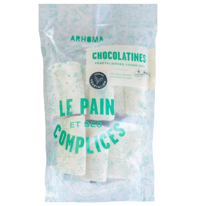 Chocolatines végétaliennes congelées | 6x630g