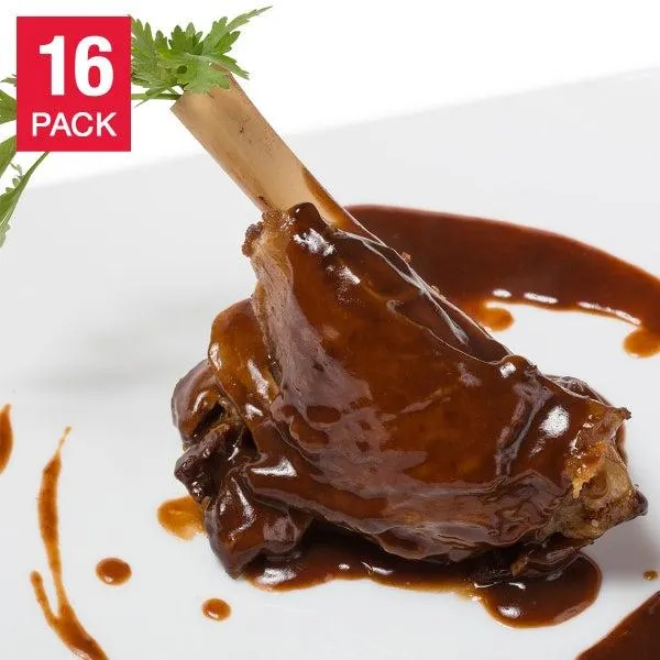 Fully Cooked Lamb Shanks, 16 × 454 g (16 oz)