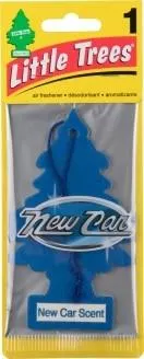 LITTLE TREES New Car Scent Fiber Can Air Freshener