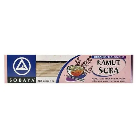 Sobaya - Pâtes soba de kamut et sarrasin