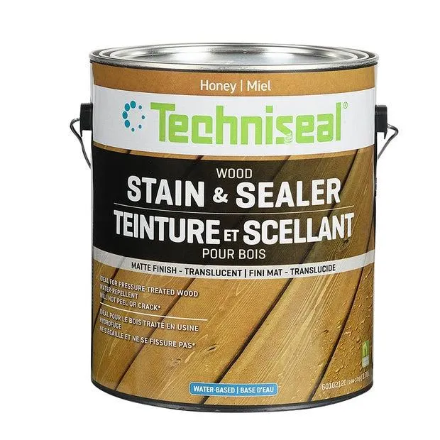 Teinture et scellant pour bois miel 3,78 L