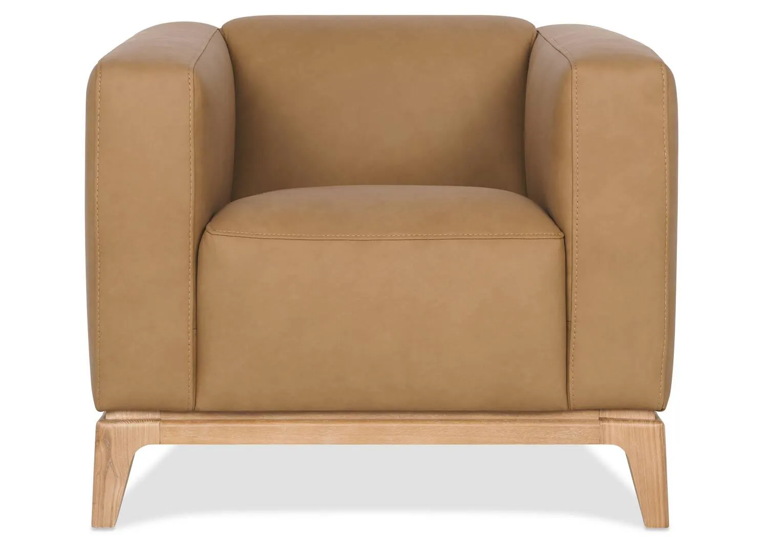 Fauteuil en cuir Cowan