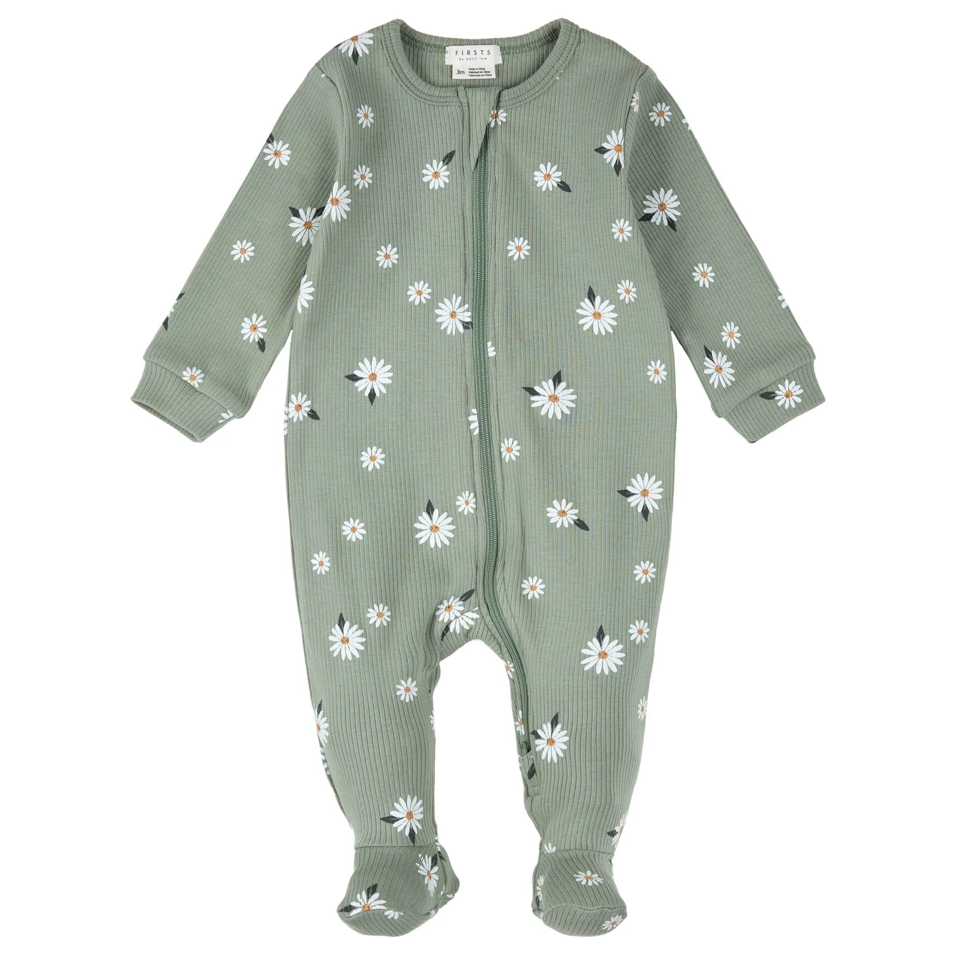 Corgi Flowers Pajamas 0-12m