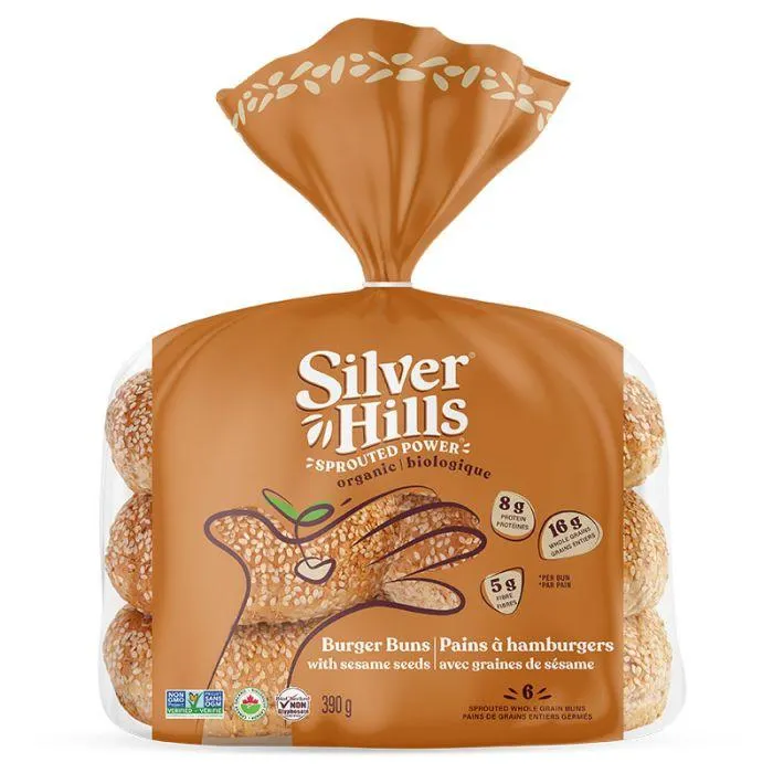 Pains biologiques - Hamburger graines de sésame
