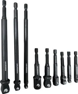 9 pc Socket Adapter Set
