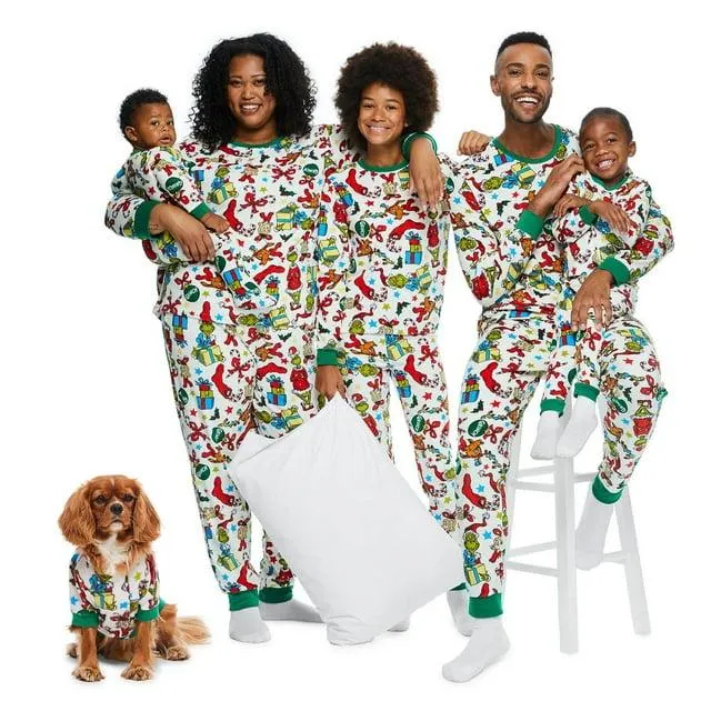 Pyjamas Le Grinch pour toute la famille Tailles pour toute la famille