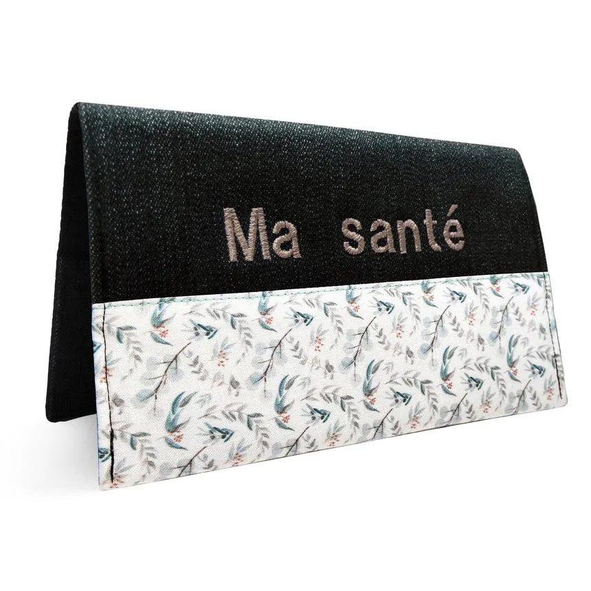 Protège Carnet de Santé - Eucalyptus