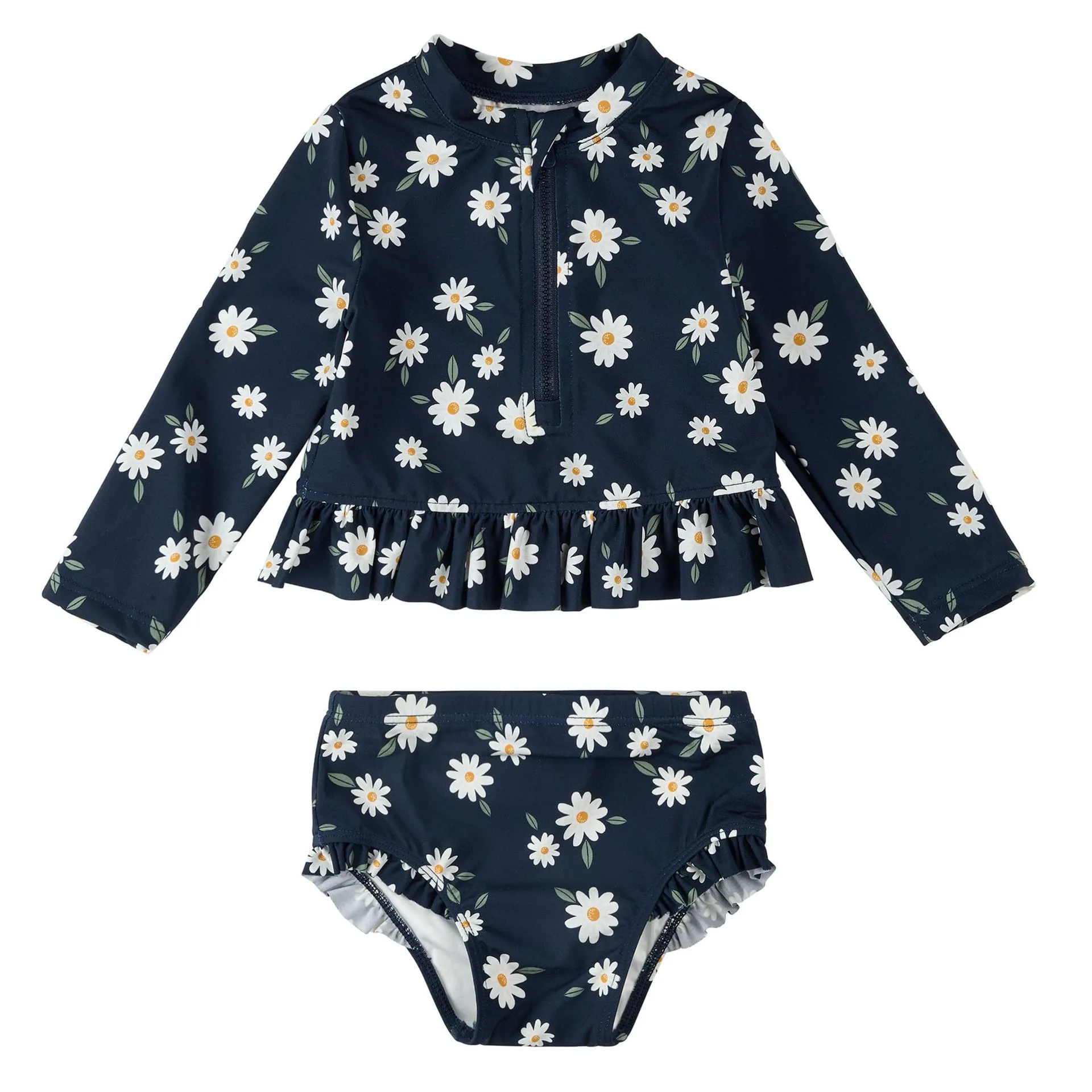 Daisies Uv 2 Piece Long Sleeve Swimsuit 6-24m