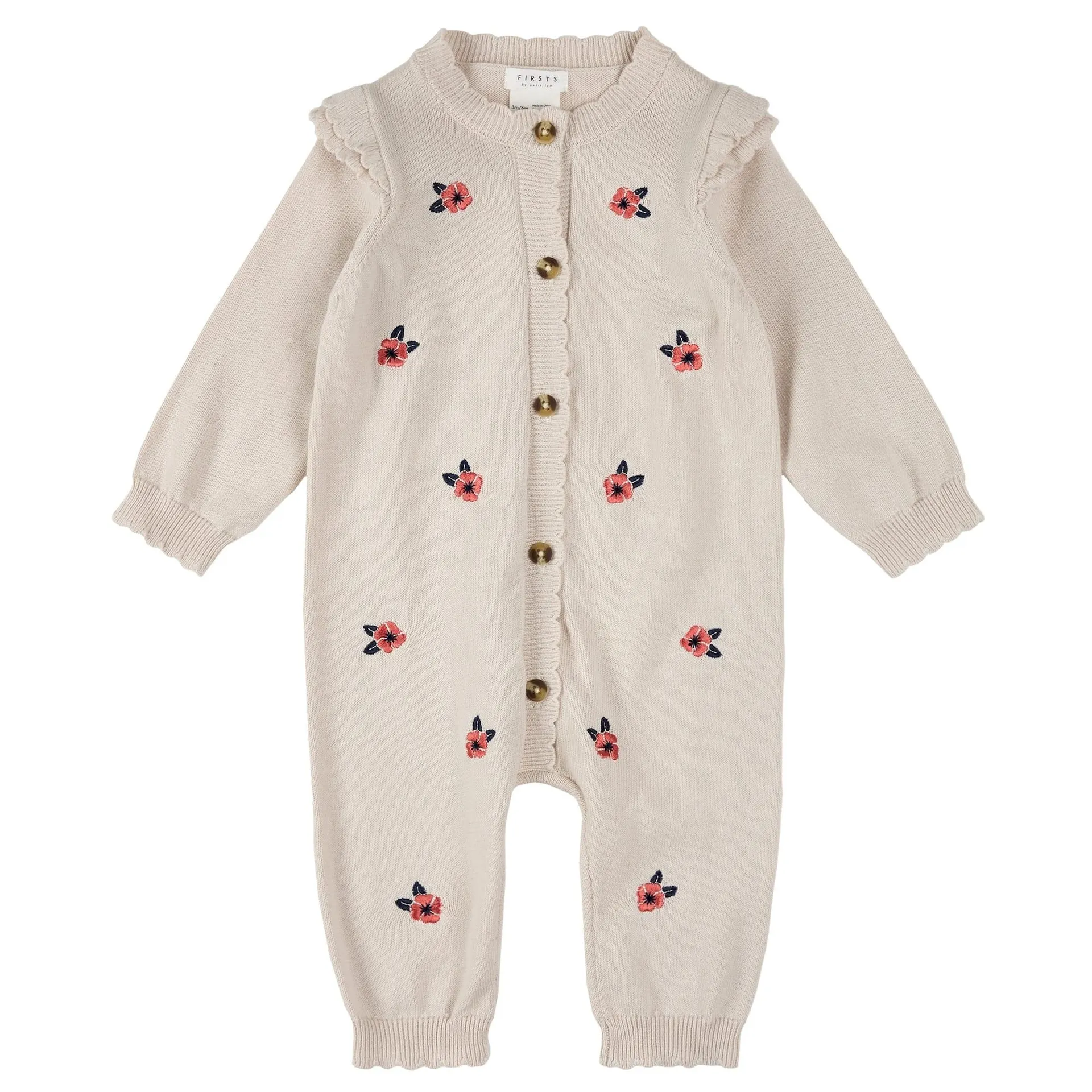 Poppies Jumpsuit 3-24m