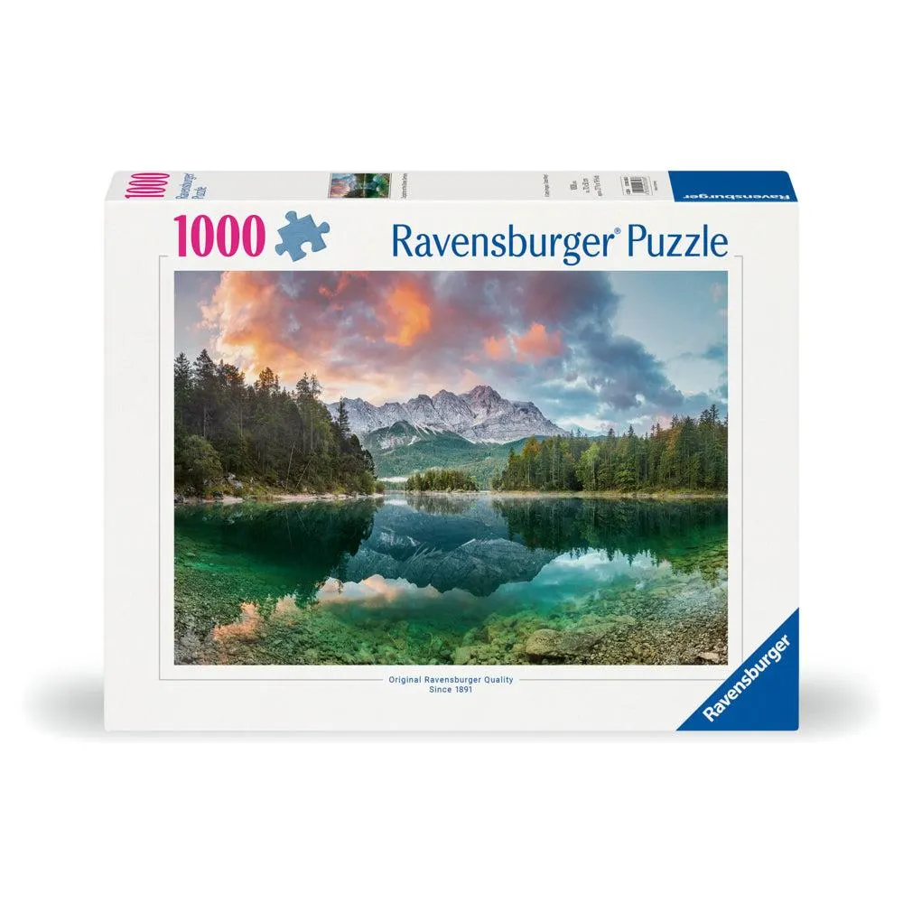 Ravensburger - Zugspitze à l'Eibsee, Allemagne Puzzle - 1000 pièces