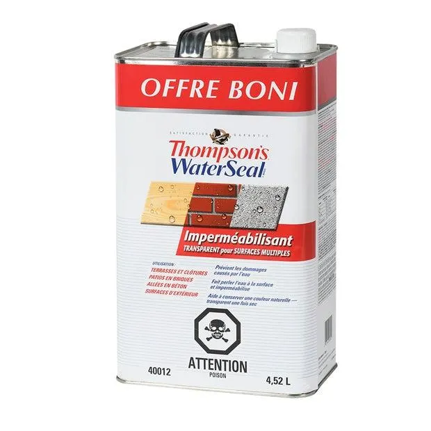 Imperméabilisant multisurface WaterSeal 4,52 L