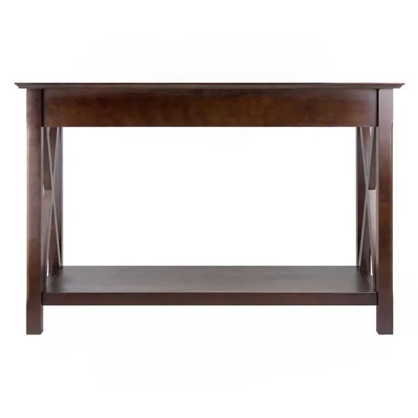 Table Xola, 52,91 po x 45 po, bois, cappuccino