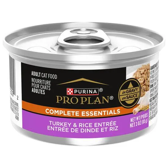 Entrée de dinde et riz en sauce Complete Essentials pour chats, 85 g