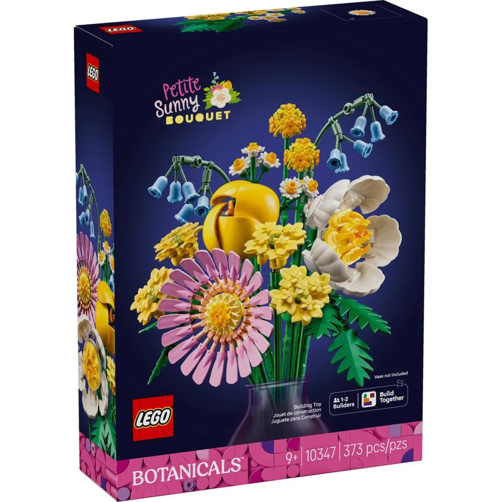 LEGO - Botanicals Petit Bouquet Ensoleillé, Ensemble de Décoration Florale