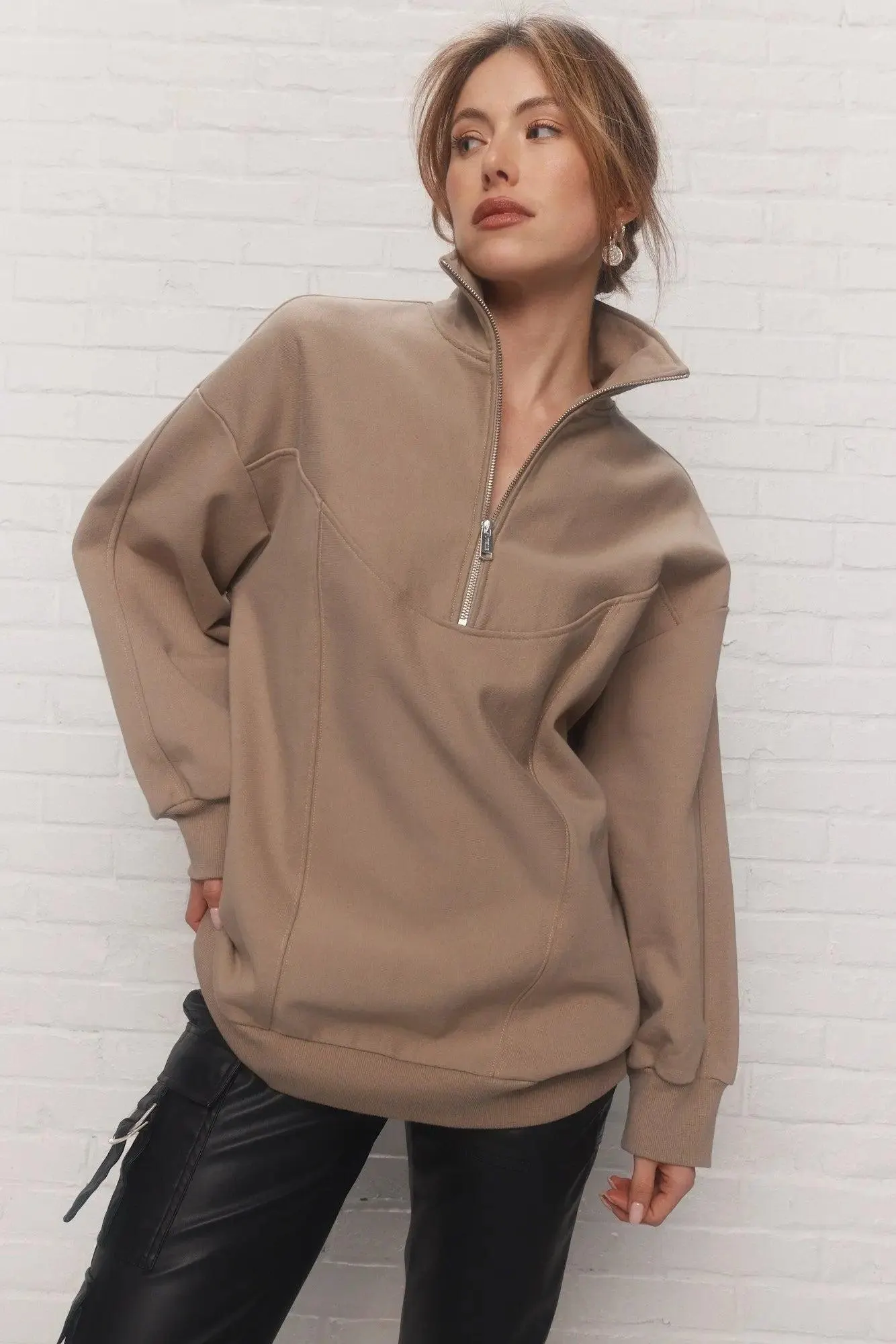 Erikey | Chandail beige ample