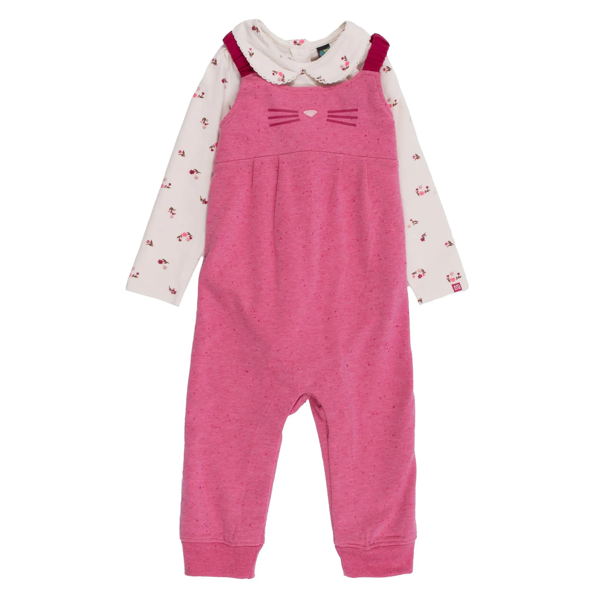 Kitten Overall Set 6-24m