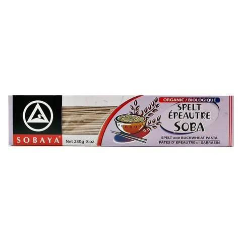 Sobaya - Pâtes soba d'épeautre et de sarrasin