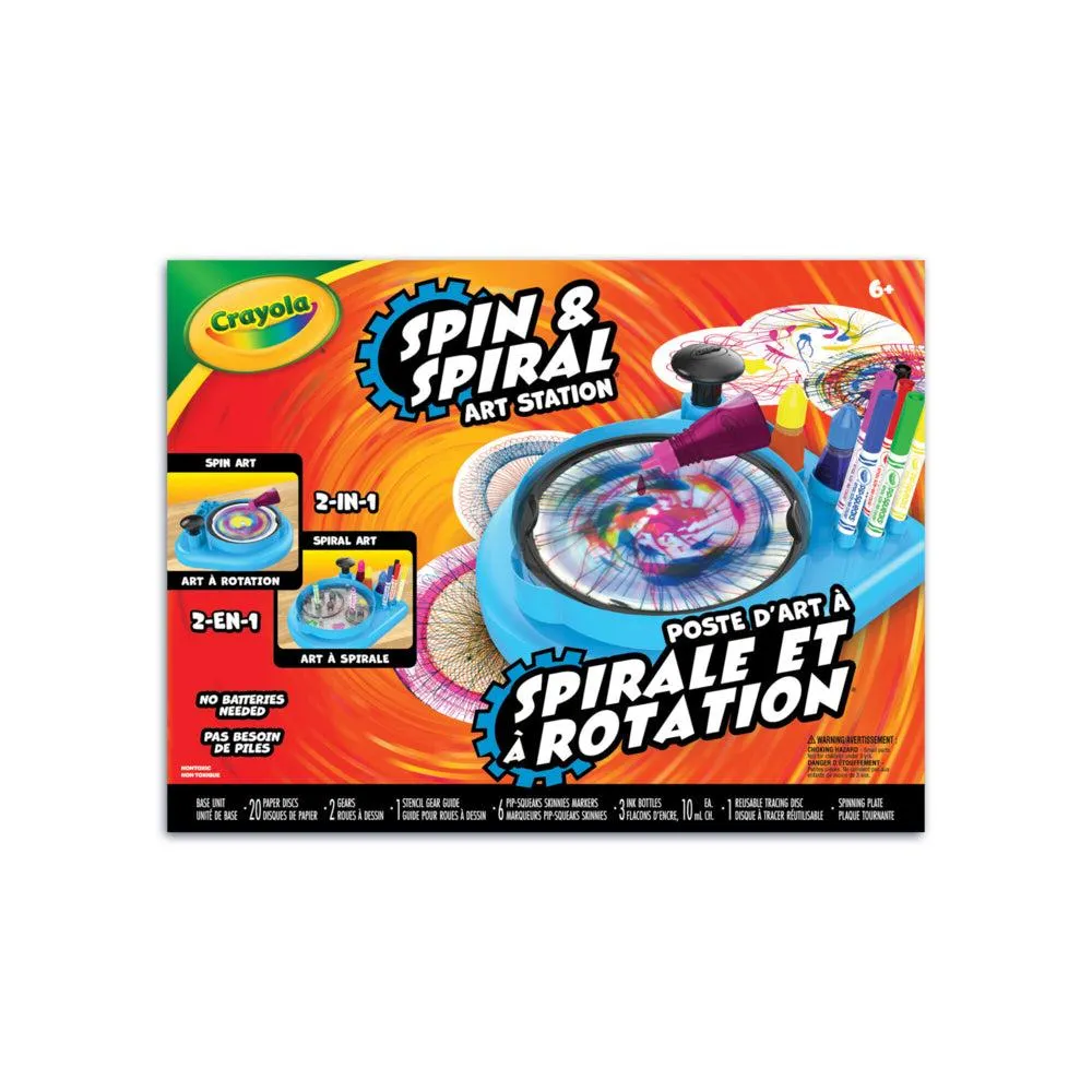 Crayola - Station d’art Spin & Spiral de