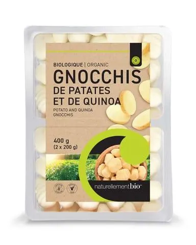 Gnocchis - De patates et de quinoa biologiques