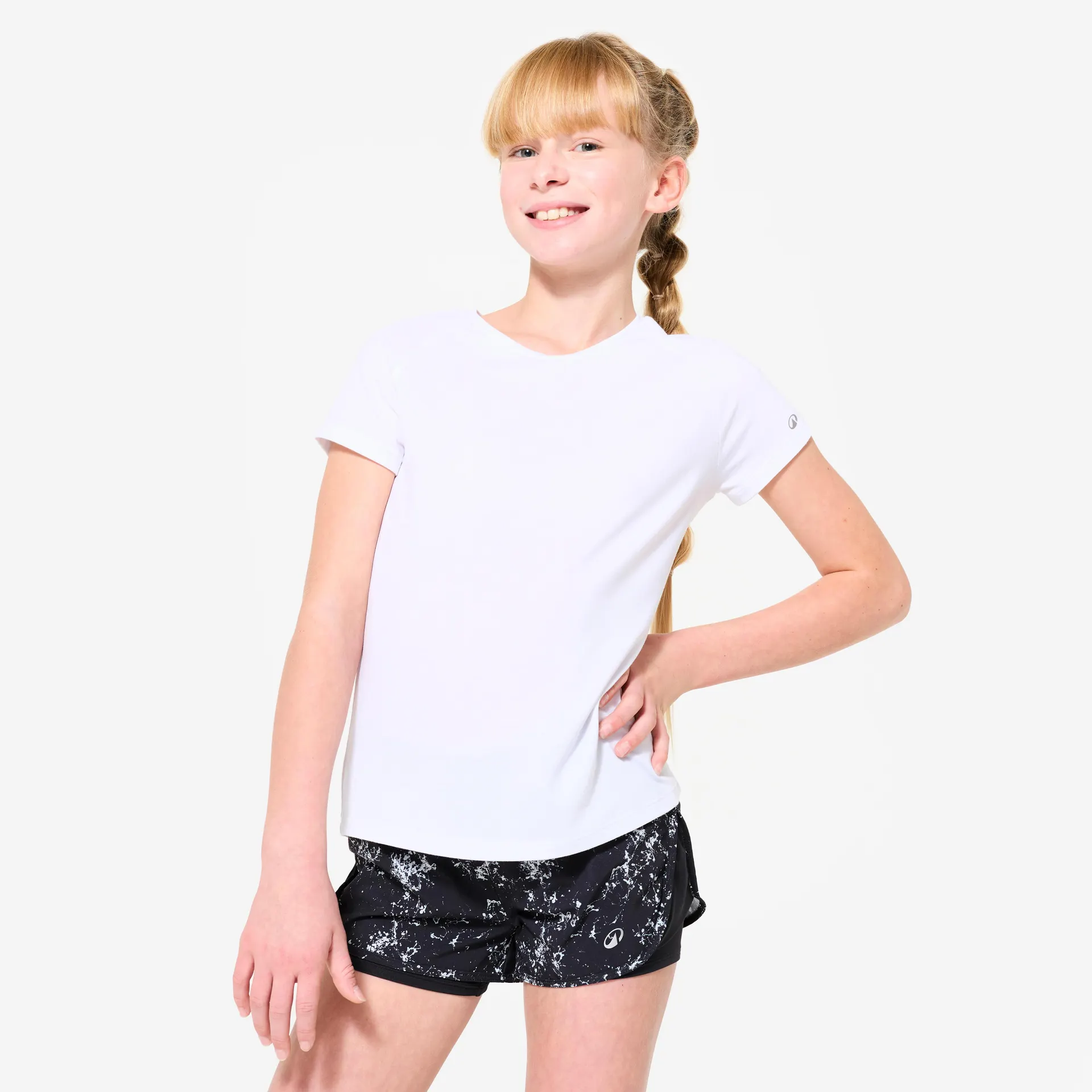 T-shirt multisport respirant enfant, S 500