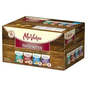Miss Vickie's Potato Chips Variety Pack, 36 × 24 g