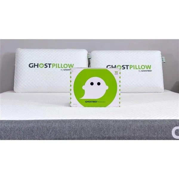 Couvre-matelas intégral hypoallergénique anti-punaises de lit 75 po p. pour lit double par GhostBed