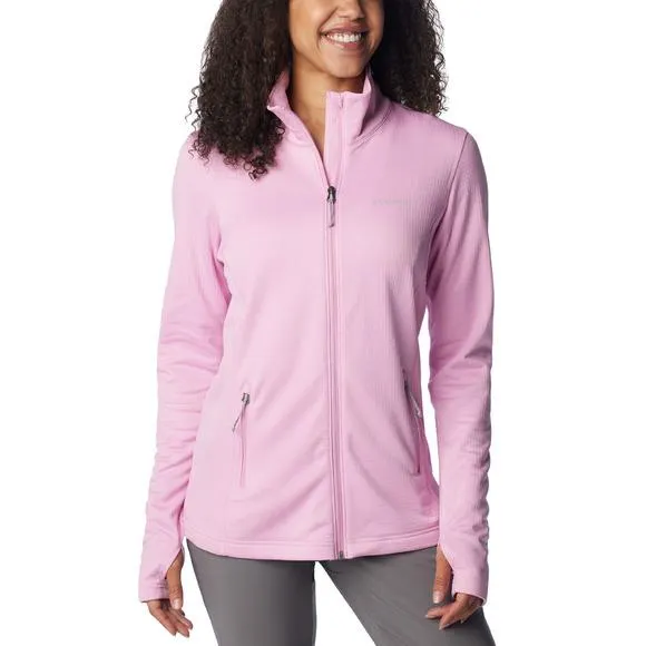 Park View Grid - Women's Full-Zip Polar Fleece Jacket