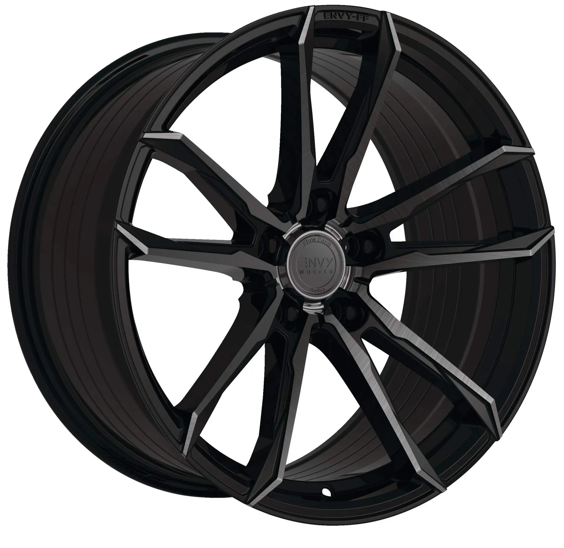 Jante en alliage ENVY FF-1, noir/laminé