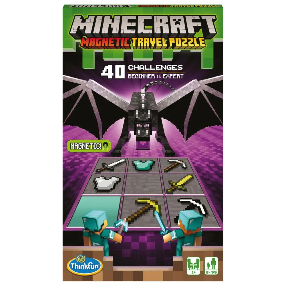Thinkfun - Minecraft Magnetic Travel Game (édition anglaise)