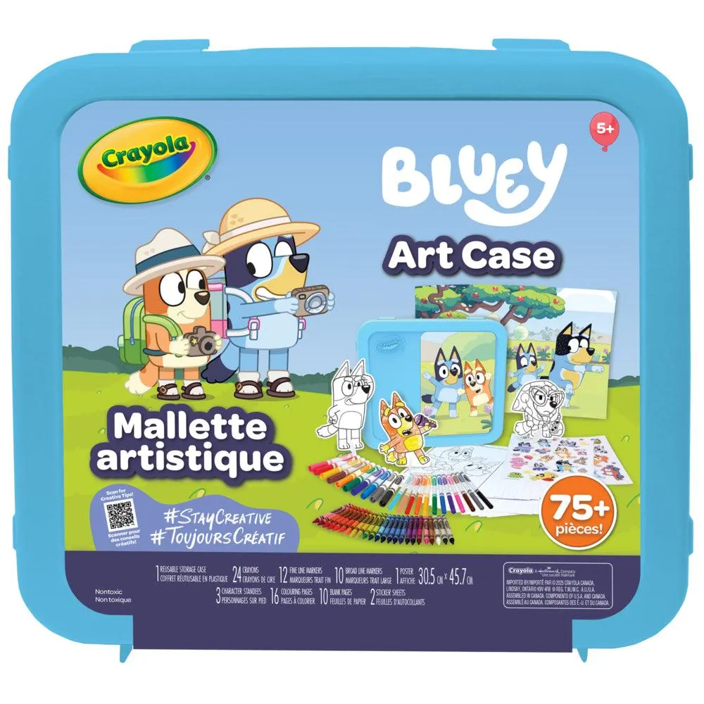 Crayola - Mallette artistique Bluey