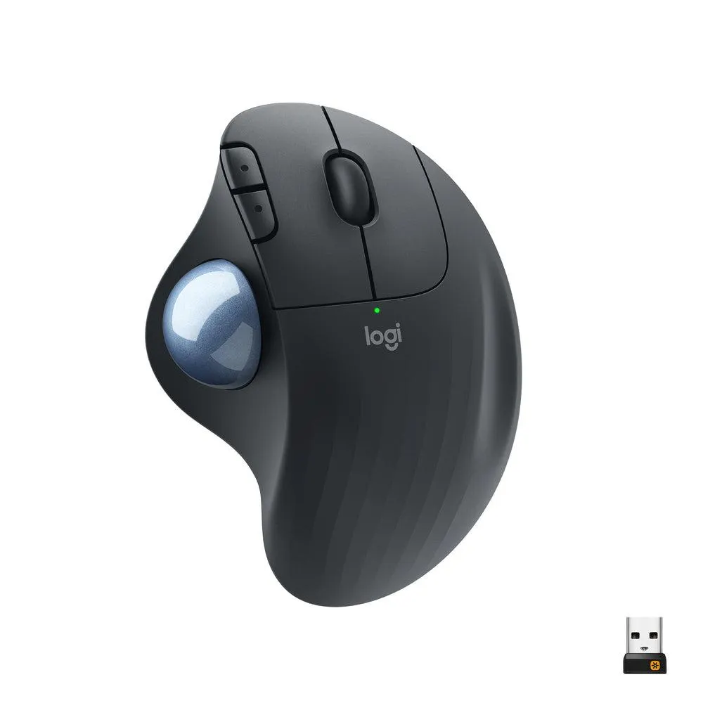 Logitech ERGO M575 Trackball - Souris sans fil avec molette de pouce - Noir