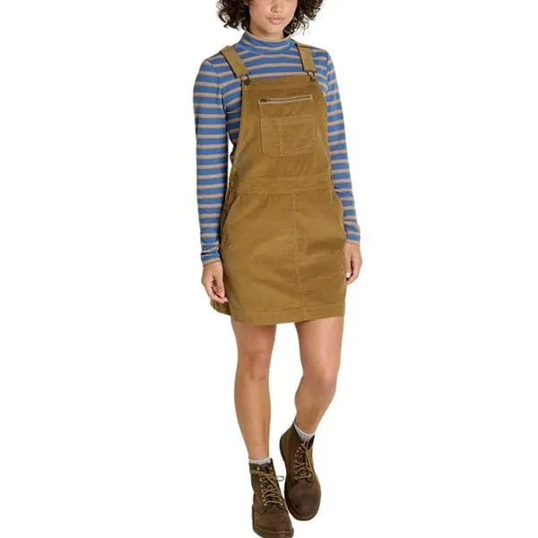 Robe chasuble en velours côtelé Scouter pour femme