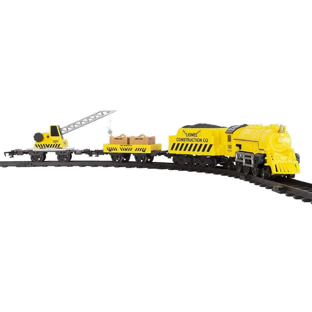 Lionel - Lionel Construction l'ensemble de Train miniature fonctionnant avec des piles