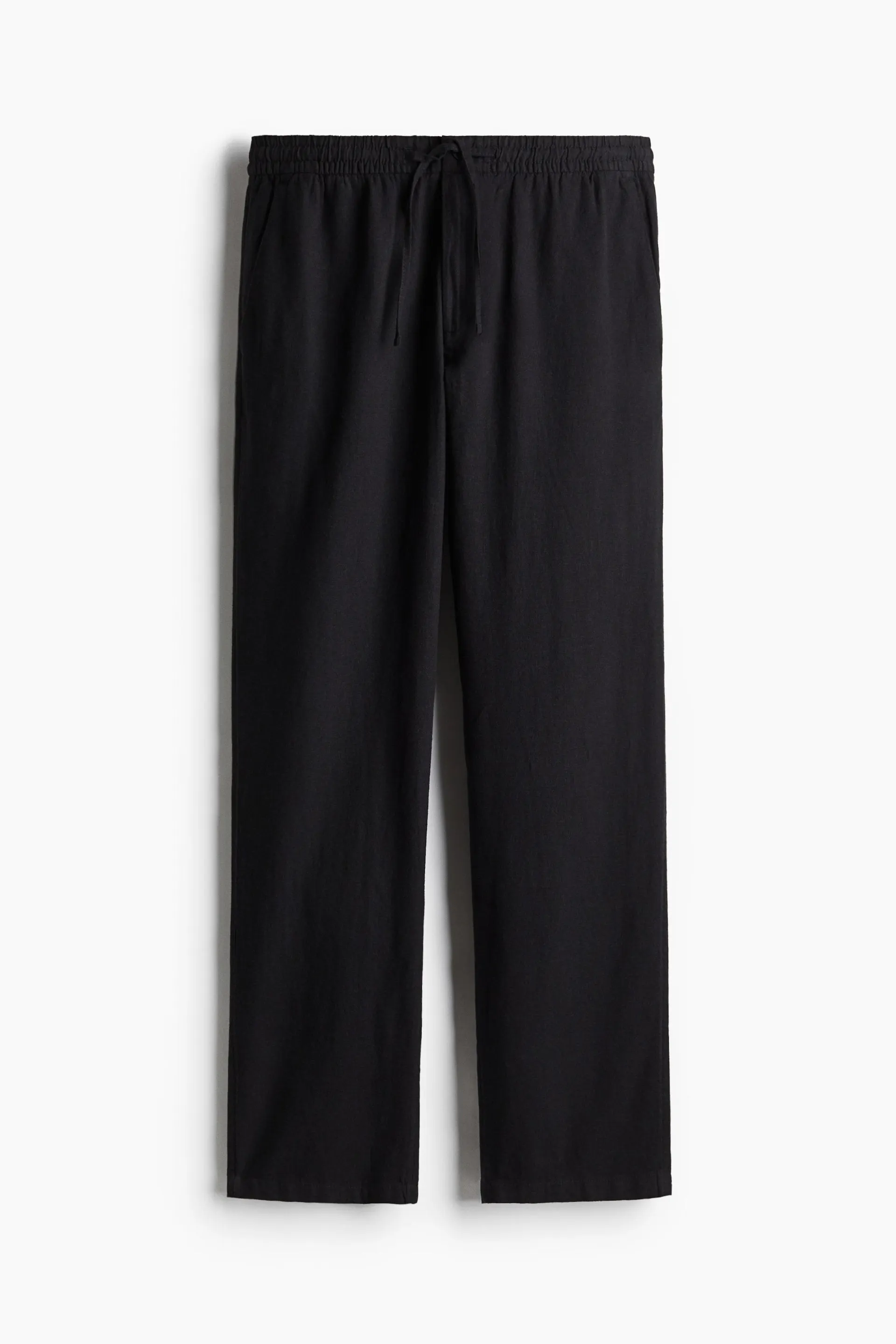 Pantalon coupe classique en lin mélangé
