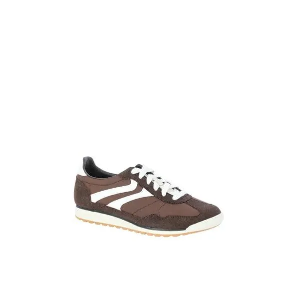 No Boundaries Retro Lace-Up Sneakers, Women’s