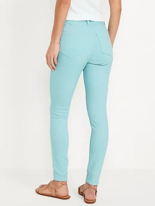 High-Waisted Wow Skinny Jeans