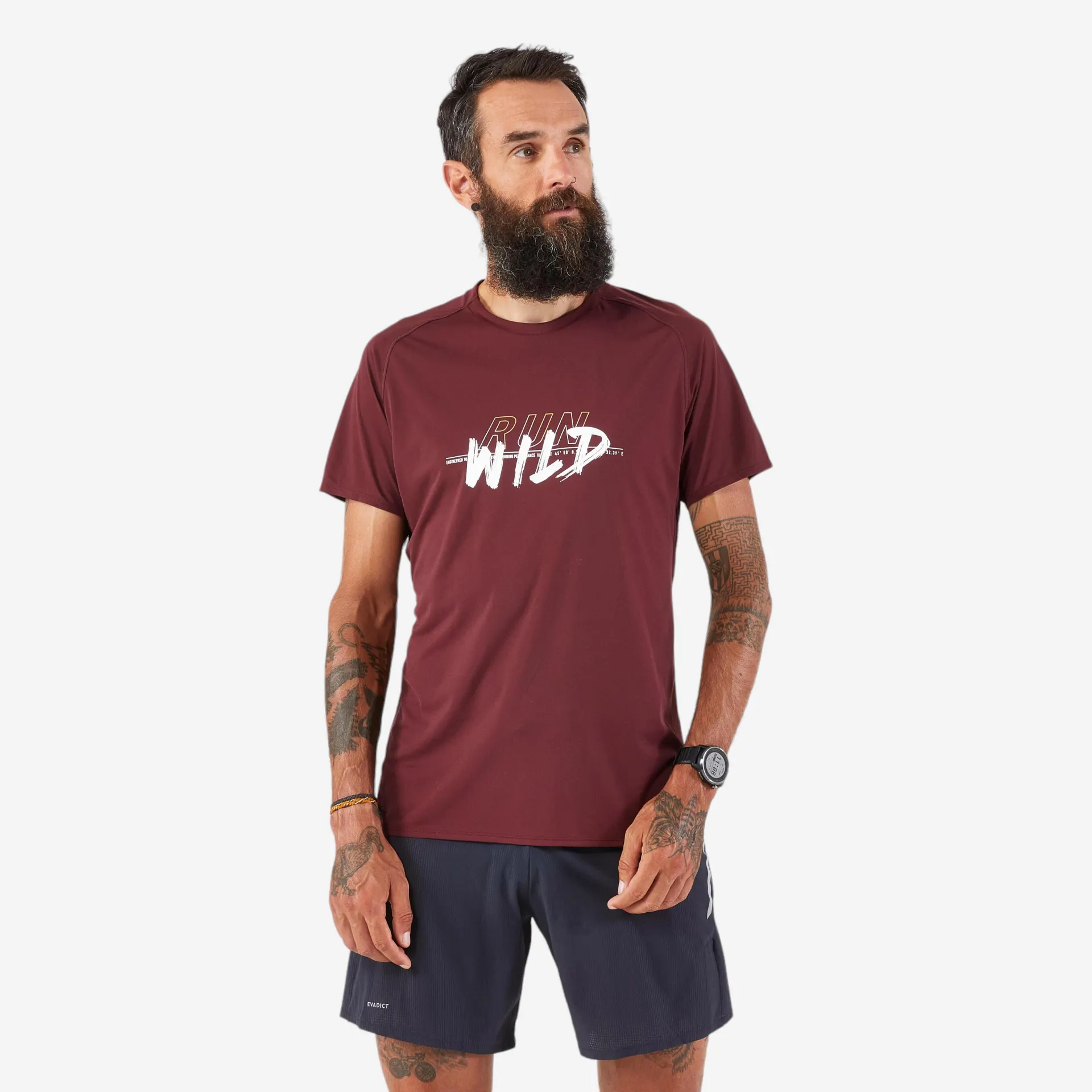 T-shirt de course sur sentier homme