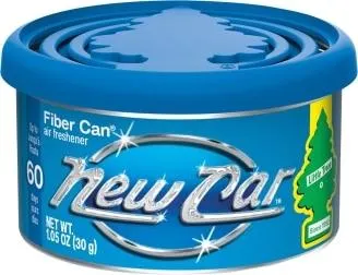 LITTLE TREES New Car Scent Fiber Can Air Freshener