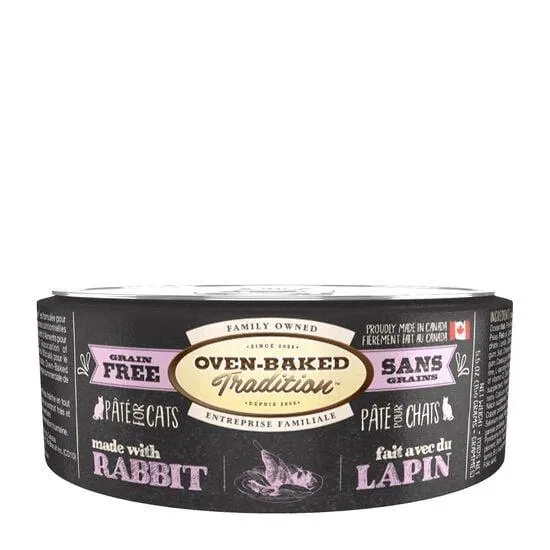 Nourriture humide au lapin pour chats adultes, 156 g