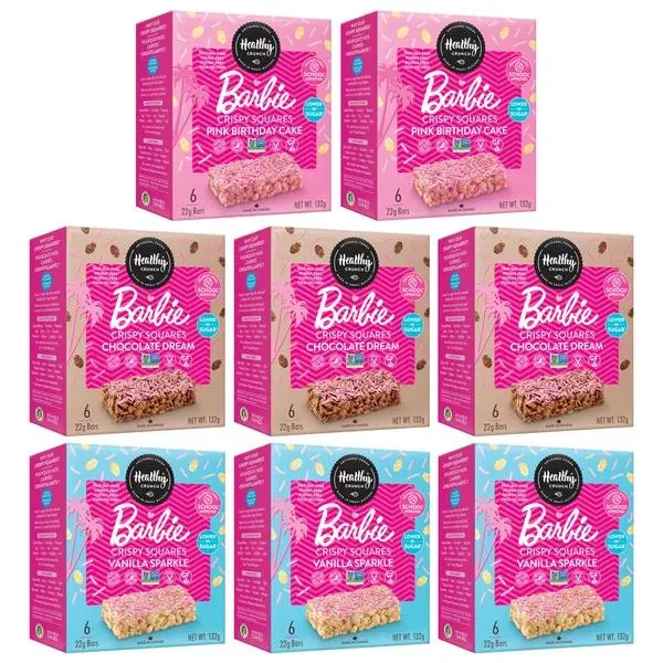 Healthy Crunch Crispy Squares, 8 × 132 g