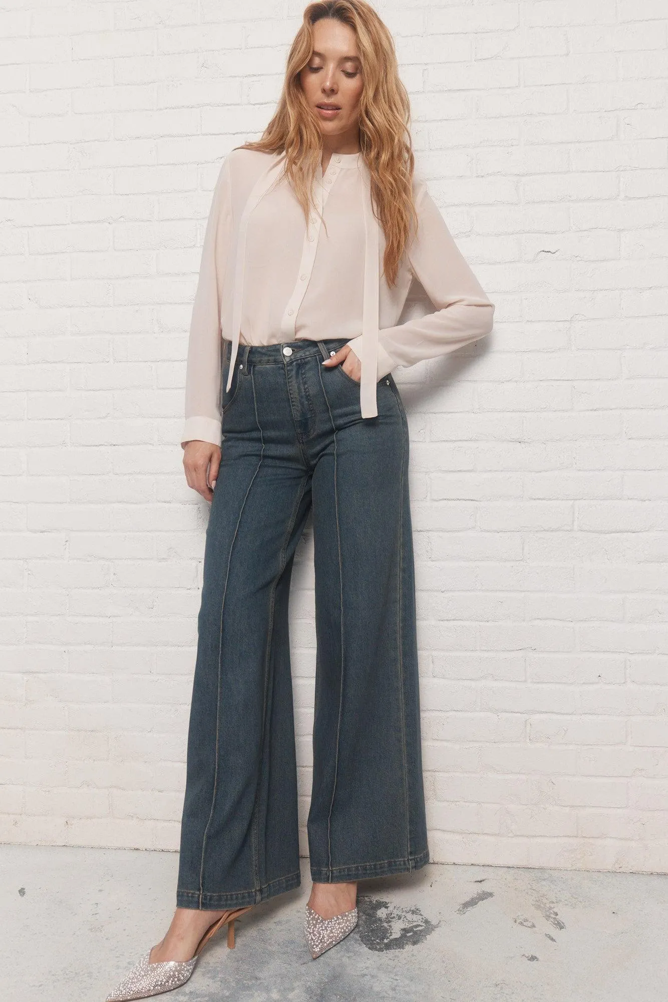 Florence | Jean bleu