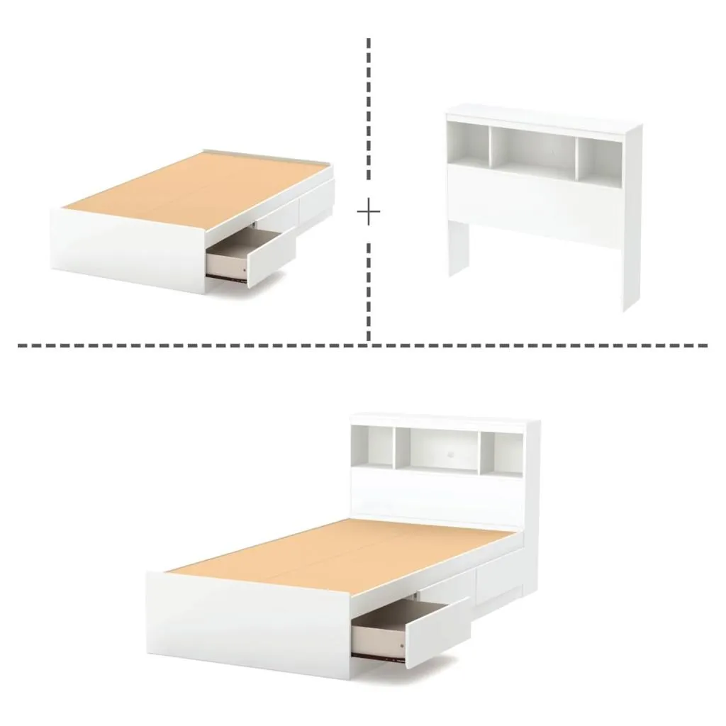 Lit matelot avec rangement - Simple