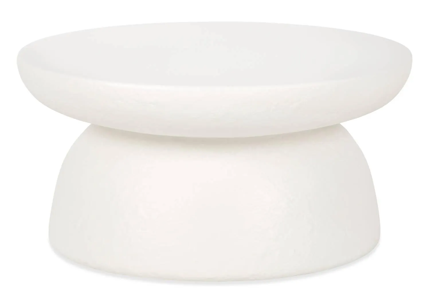 Table basse ronde Oram -gypse