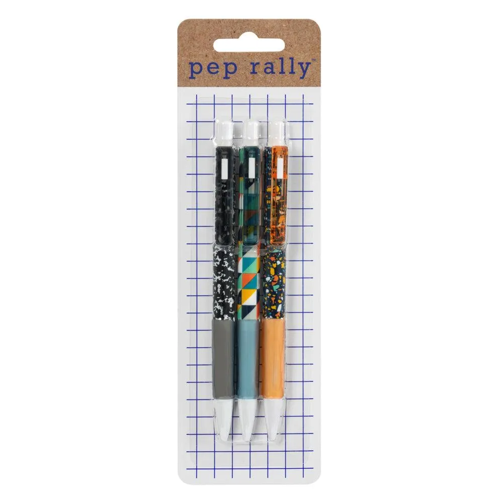 Pep Rally - Portemines Cliquez en haut - HB - 0.7 mm - Paquet de 3