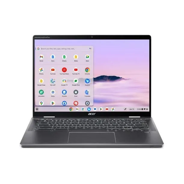 Acer Chromebook Plus Spin 714 14 po FHD+ IPS tactile, Intel Core Ultra 5 125U, 16 Go/512 Go CP714-1H-57U5