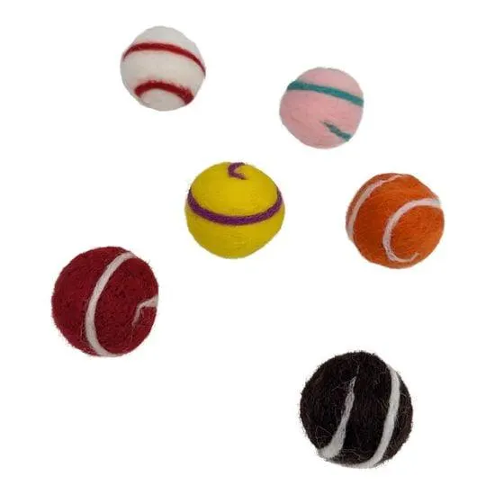 Balle de laine pour chats, assortie