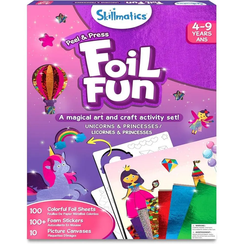 Skillmatics - Foil Fun: Licornes & Princess