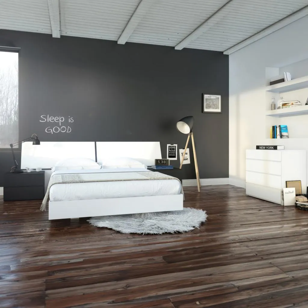 Mobilier de chambre à coucher Melrose 5 pièces - Grand